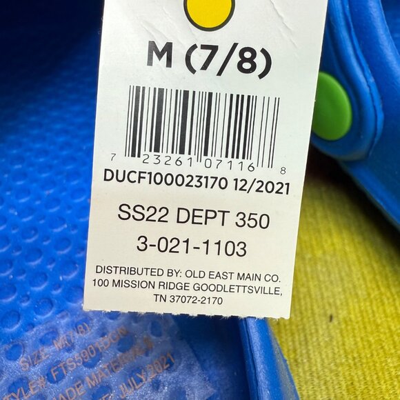 PJ Masks Kids Blue Clogs Shoes M 7/8 - Picture 4 of 6